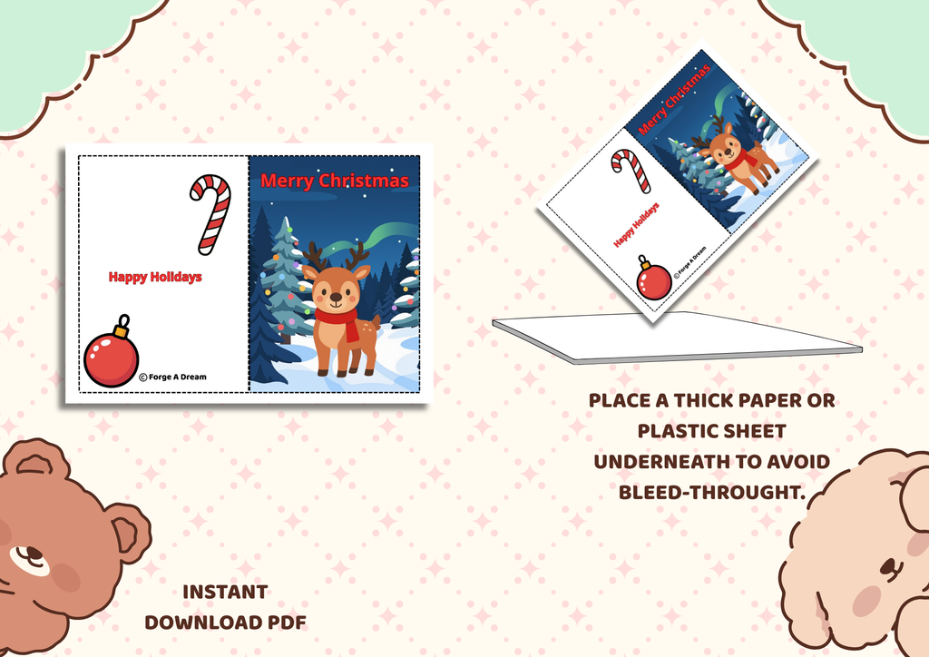 Free Printable Holiday Card