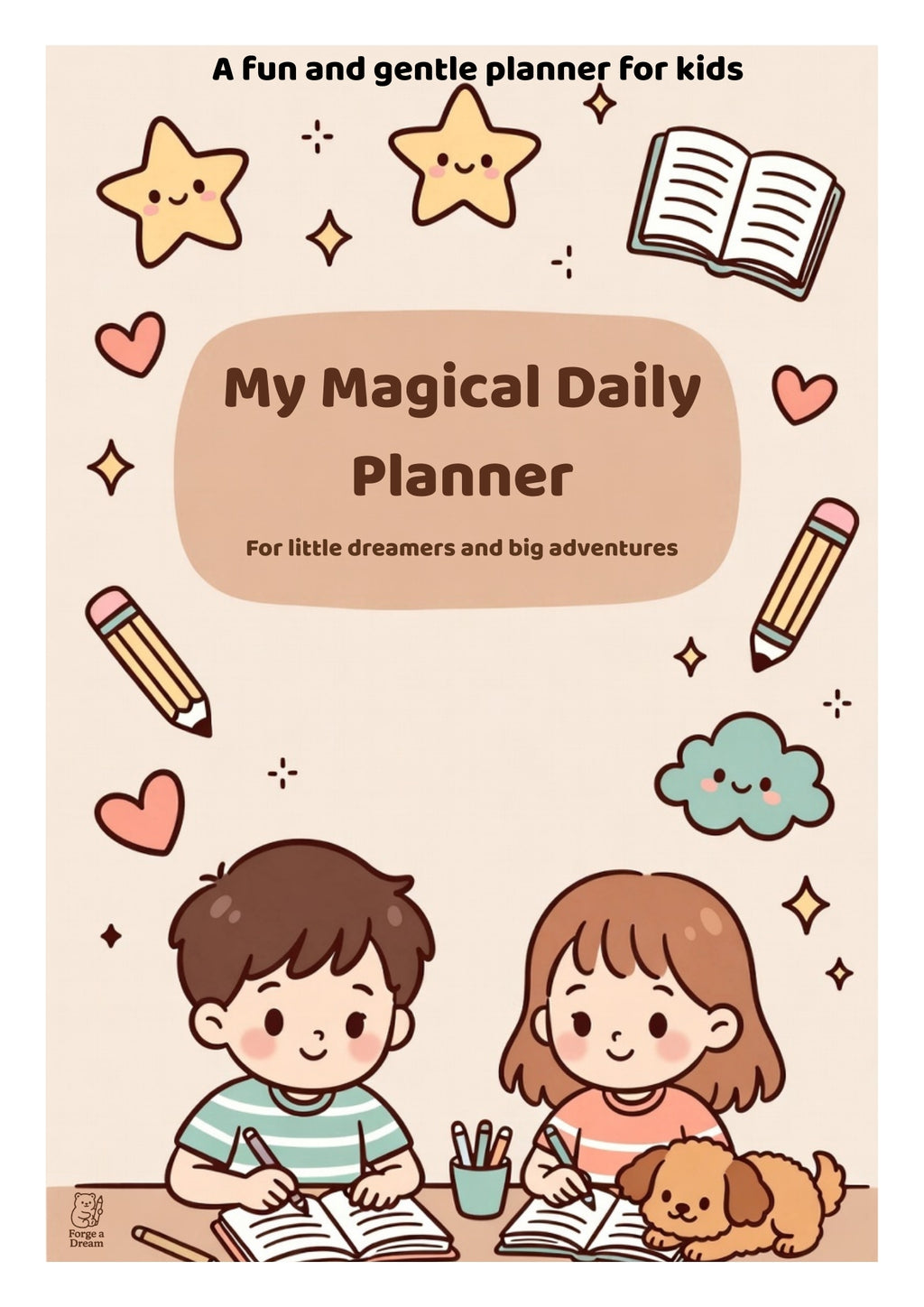 My Magical Daily Planner for Kids (Ages 5–9) | Printable PDF