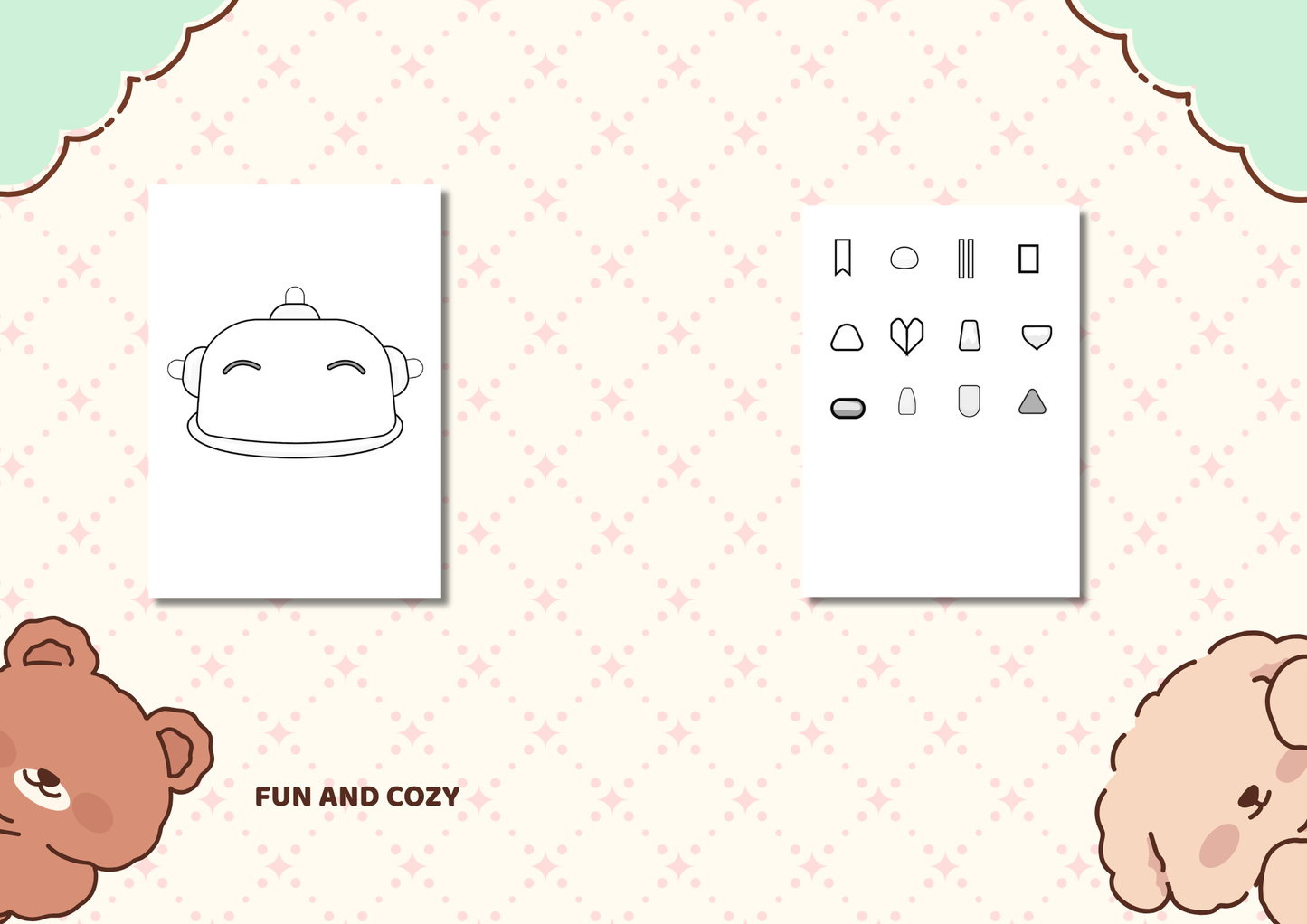 Robot Mega Bundle | 2 Build Your Own Robot Activity Books (Printable PDF Set)