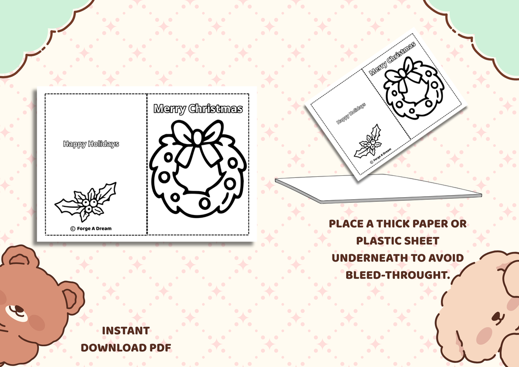 Free Printable Holiday Card