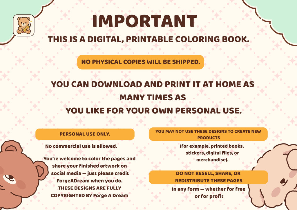 Playful Cats – Kids Coloring Book | Printable PDF (10 Pages)