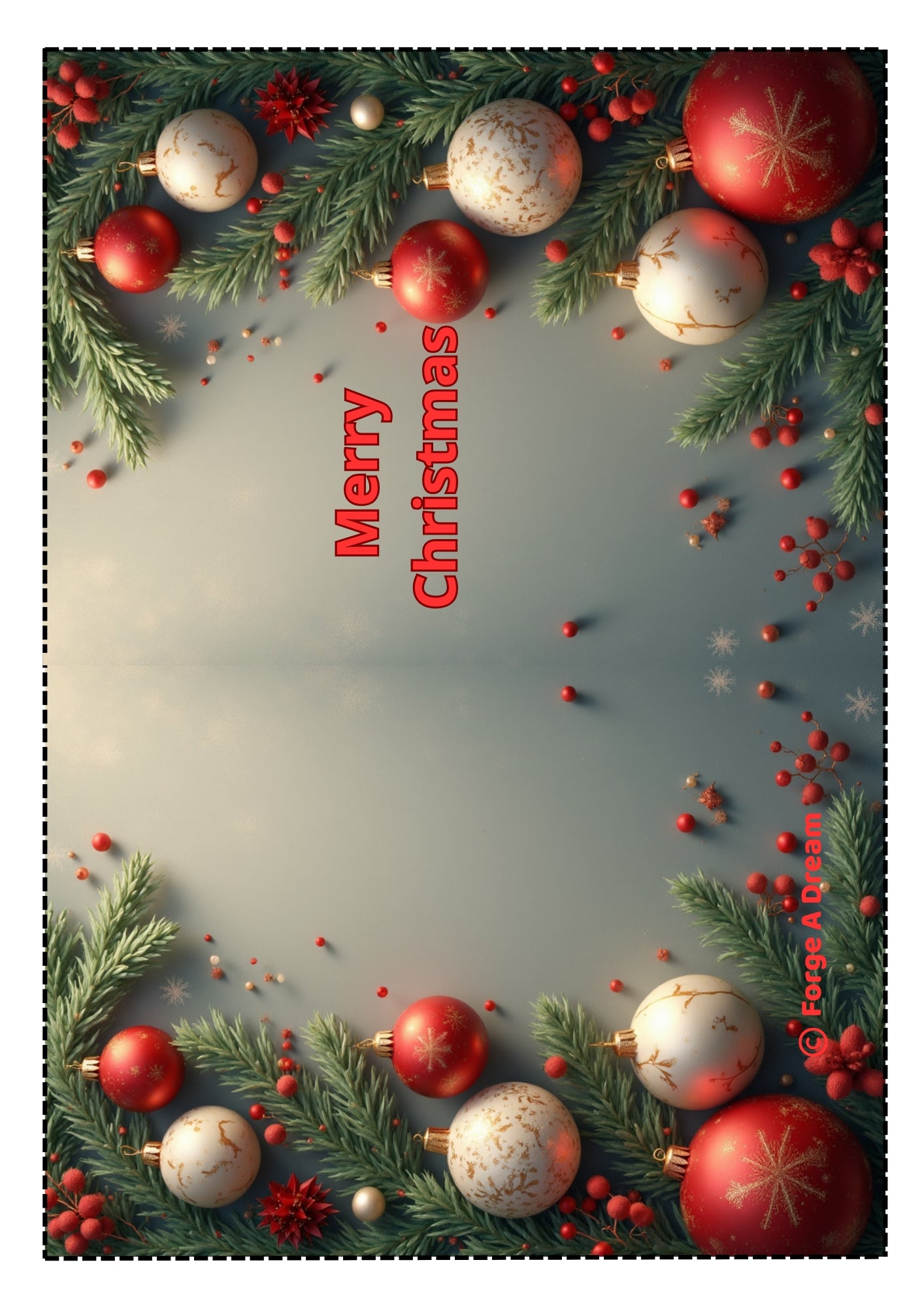 Free Printable Holiday Card